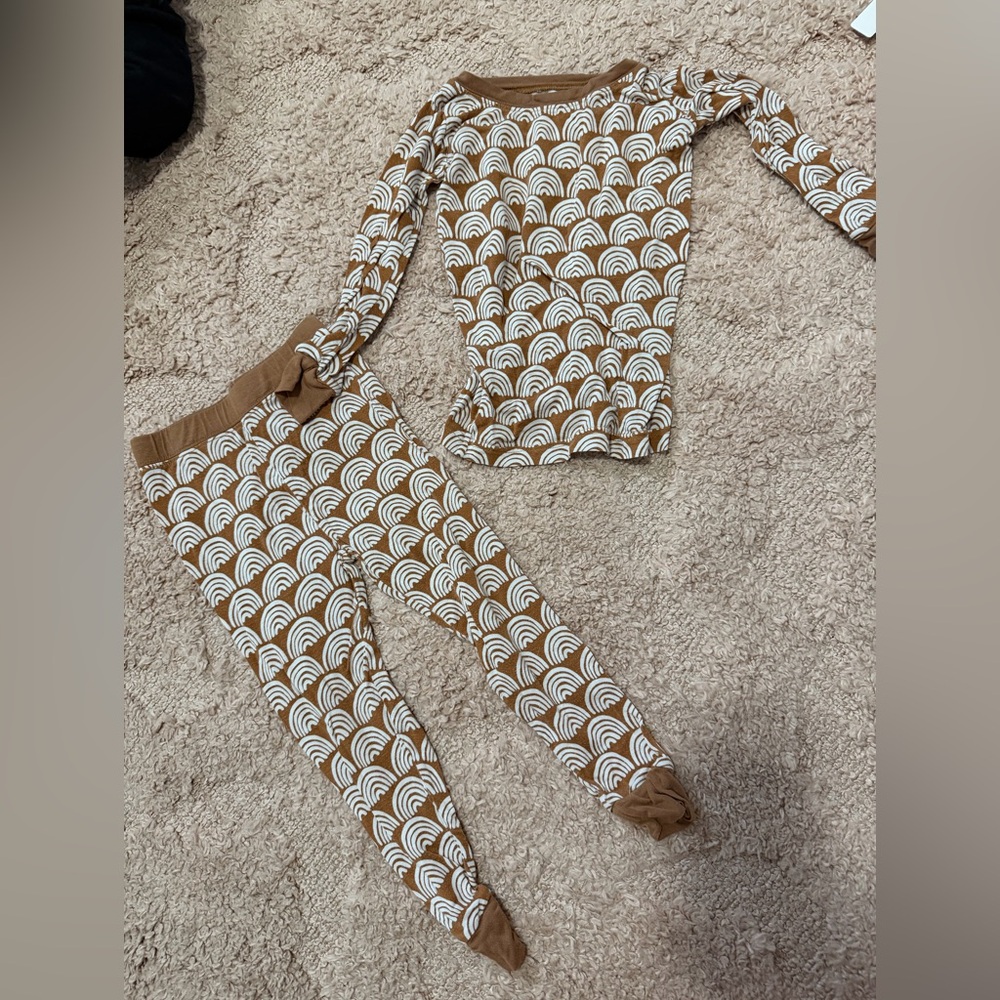 Rust Rainbows 2 piece little sleepies